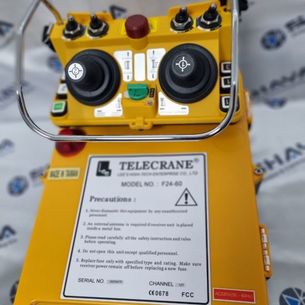 ریموت کنترل جرثقیل F24-60(ریموت جواستیک)تله کرین