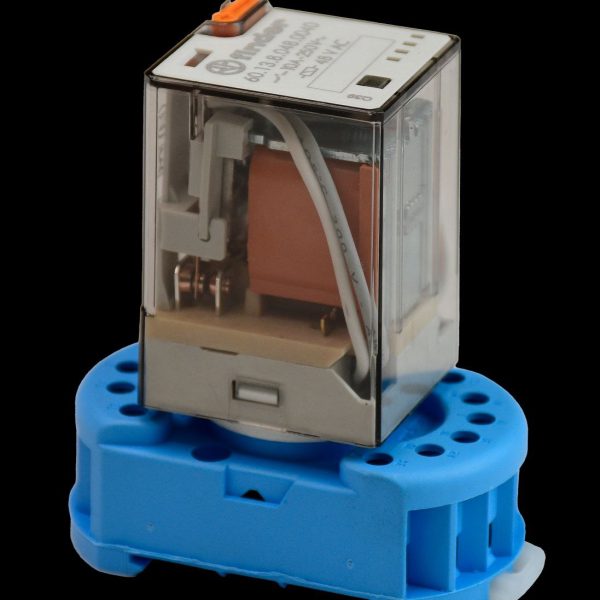 رله ۱۱پایه کامل همراه با پایه